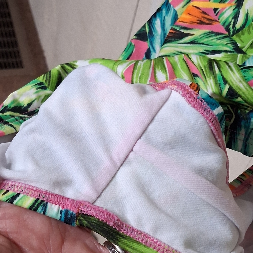 Vibrant Tropical Women's One-Piece Swimsuit - Picture 9 of 9